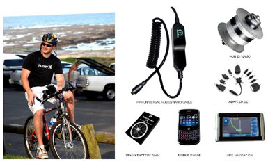 Charge Your Phone and GPS From Your Bike