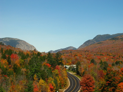 Franconia Notch State Park in fall. Image by muffinman71xx via Gogobot.com