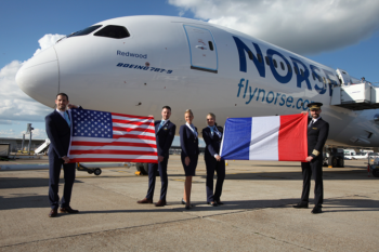 Norse Atlantic Airways Celebrates Inaugural Flight from New York to Paris